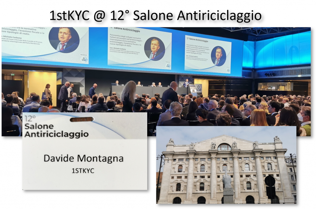 1stKYC @ 12° Salone Antiriciclaggio