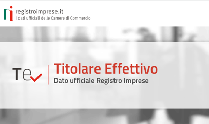 antiriciclaggio registro titolare effettivo