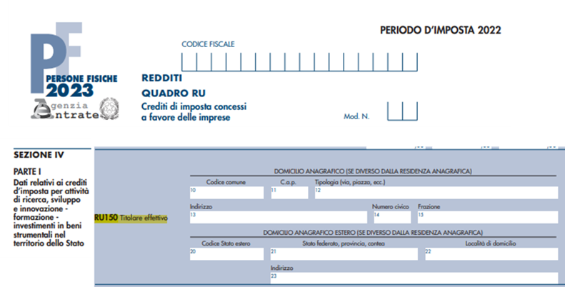Titolare Effettivo Persone Fisiche